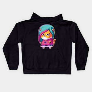 CatSoki Punkgirl Kids Hoodie